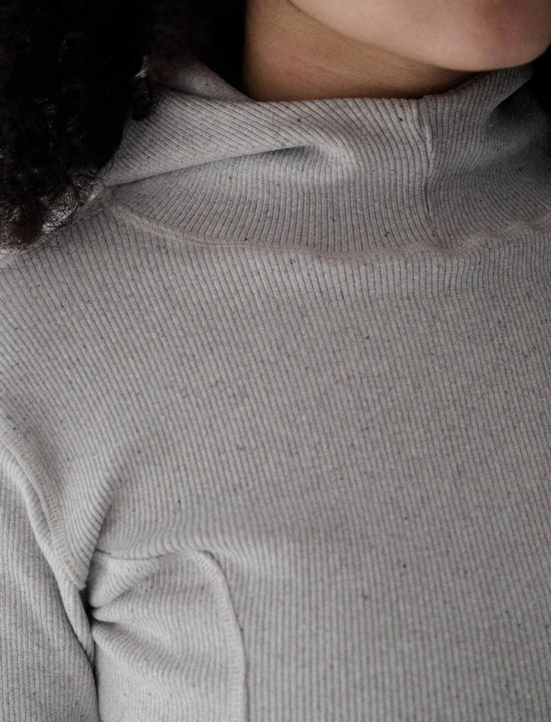 Hanifa hoodie in Grey Melange 하니파 후디 상품이미지4