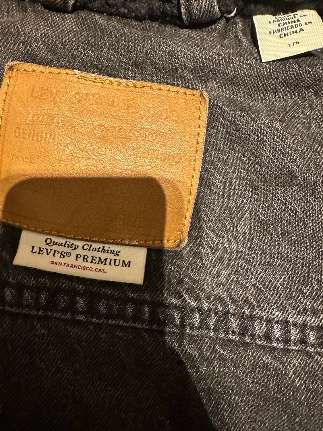 Levi's Grizzly Sherpa Denim Jacket 상품이미지2