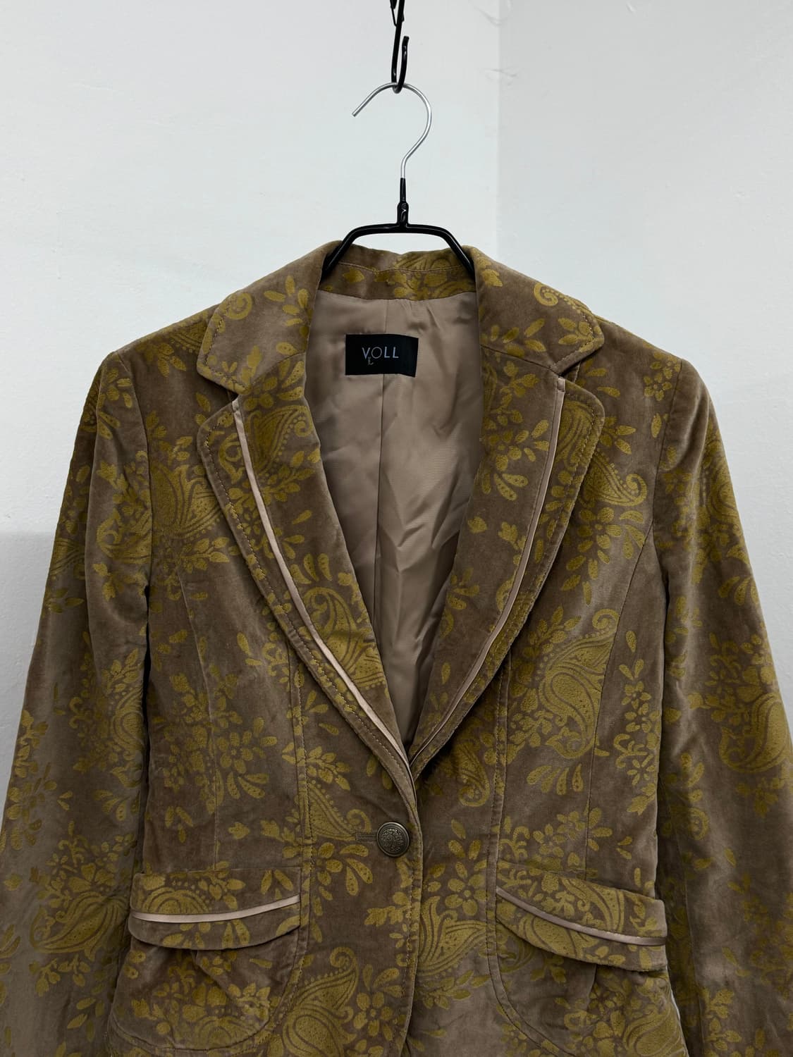 오리엔탈 벨벳 버튼 자켓 상품이미지7