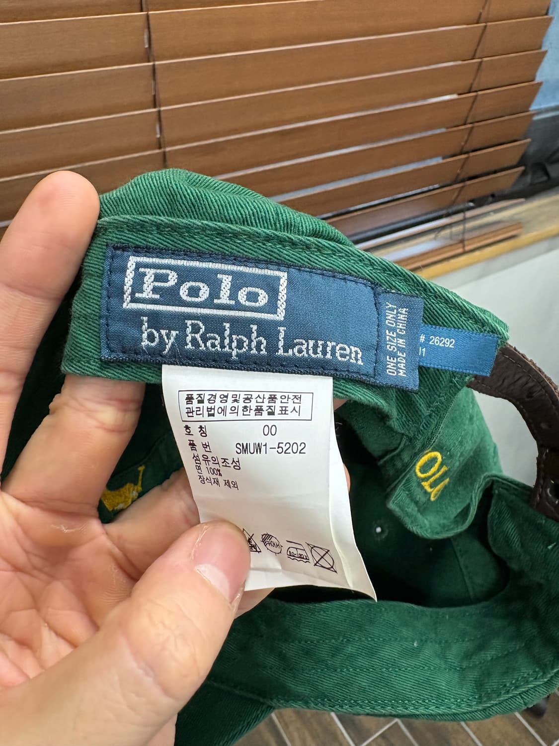 폴로 랄프로렌 코튼치노 볼캡 모자 상품이미지4