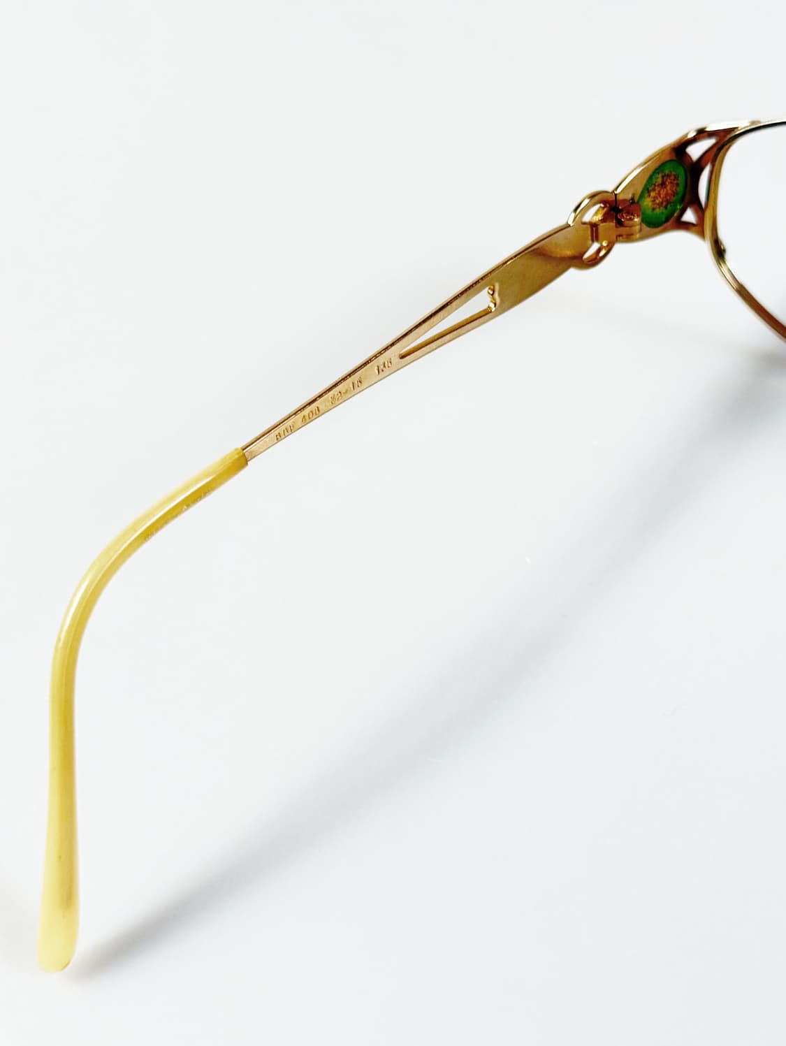 90s P.S.C 골드 오벌 메탈 슬림 프레임 빈티지 안경 상품이미지7