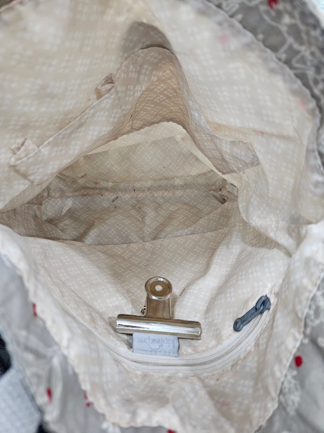 키플링 플라워 패턴 토트백  상품이미지10