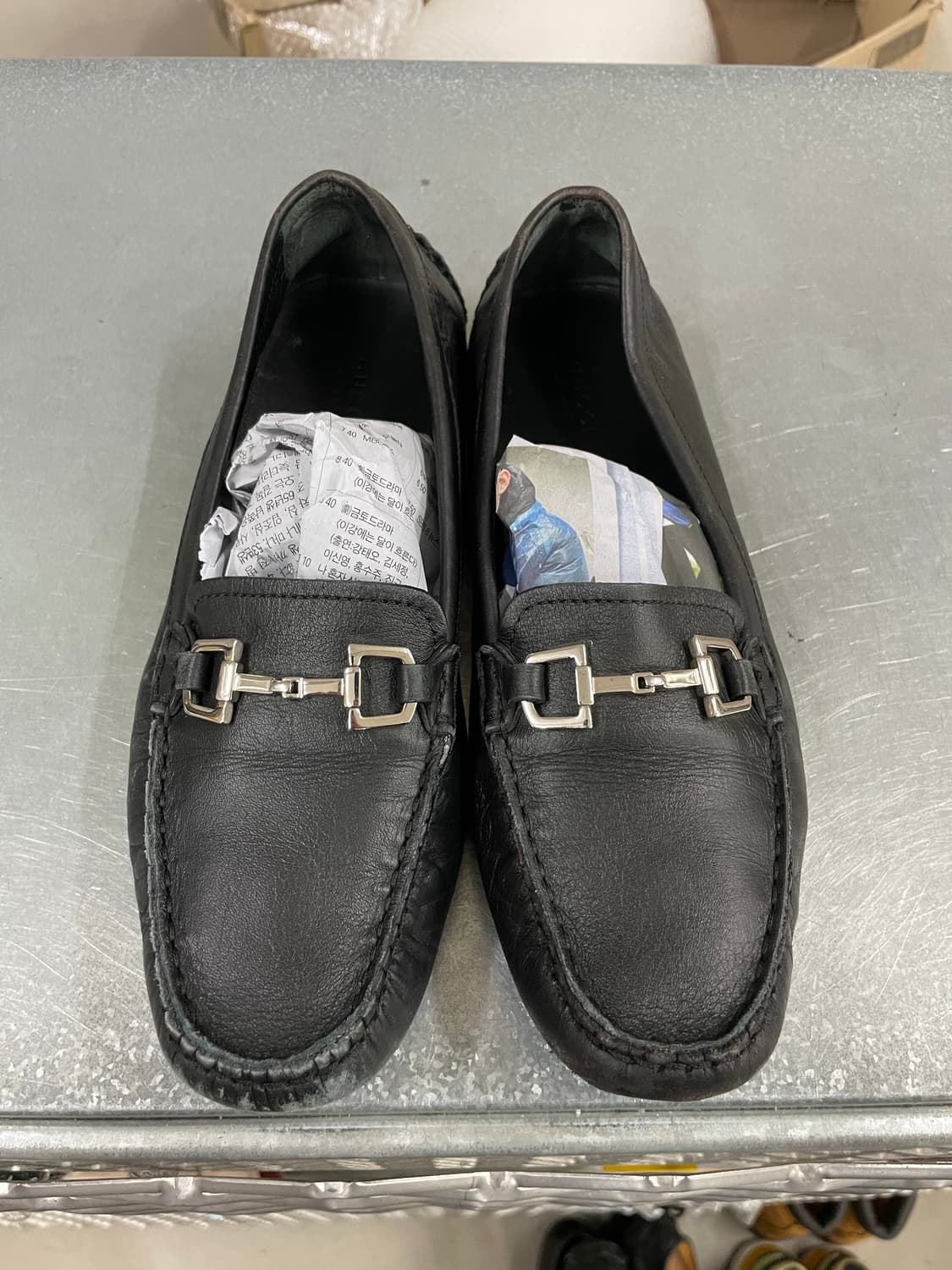 구찌 드라이빙 로퍼 블랙 38 상품이미지5