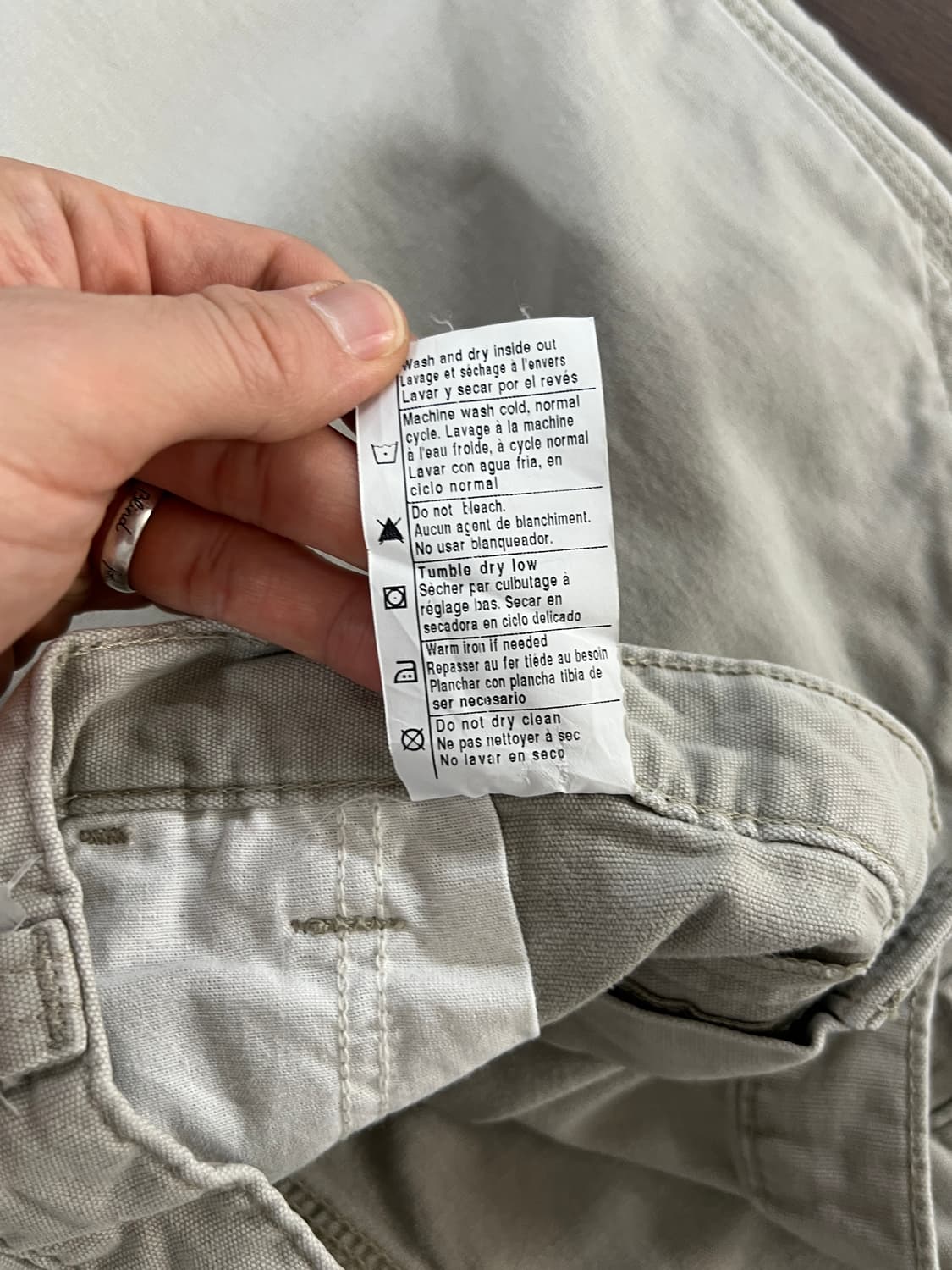 Carhartt 칼하트 워크웨어 릴렉스드핏 하프 팬츠 상품이미지9