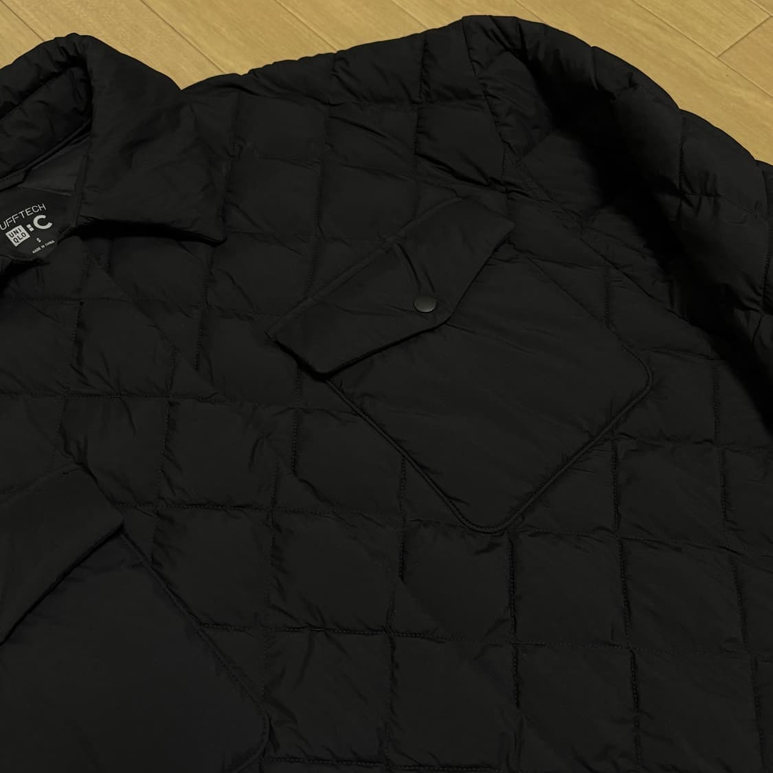 유니클로 & 클레어 콜라보레이션 퀼팅 오버사이즈 코트 (새상품) 상품이미지2