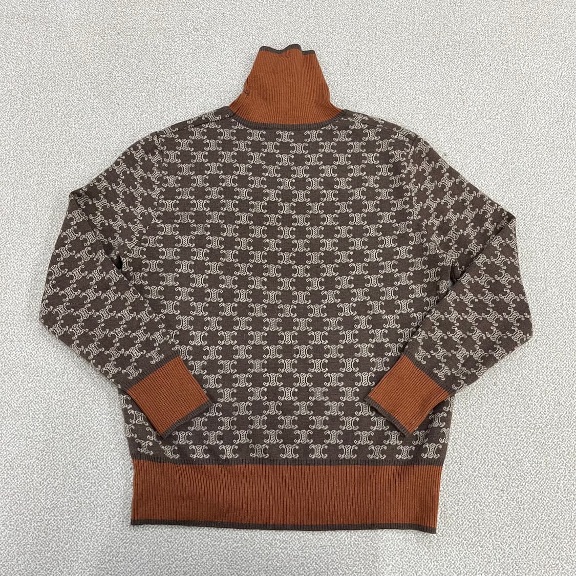 실측확인 고급 터틀넥 니트 스웨터 0219M 상품이미지1