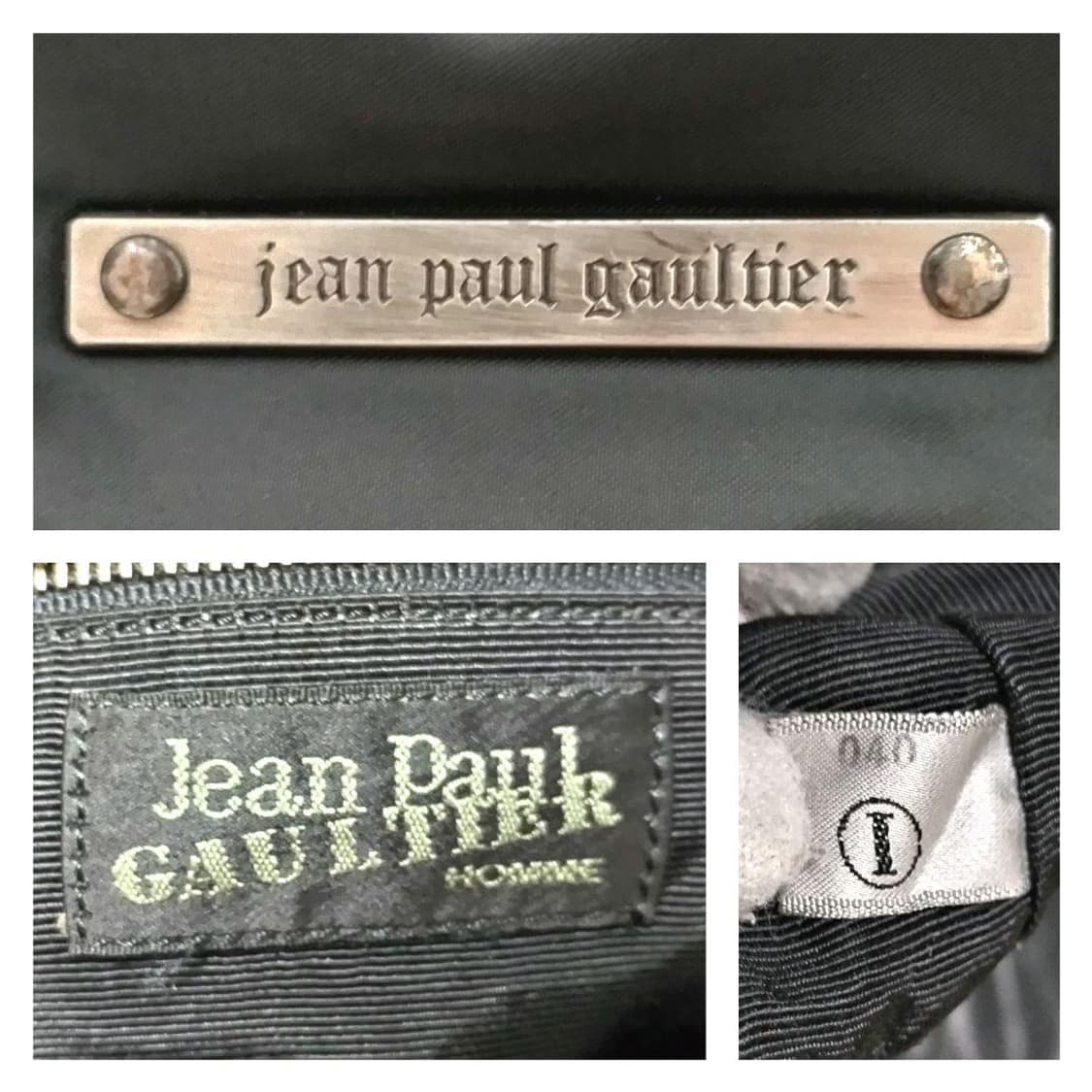 장폴고티에 나일론 지퍼 토트백 y2k 상품이미지9