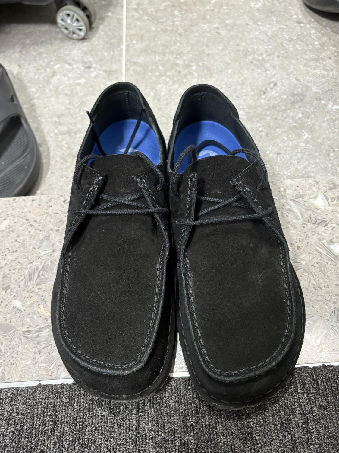 버켄스탁 우티 레이스 블랙 스웨이드 270 상품이미지5