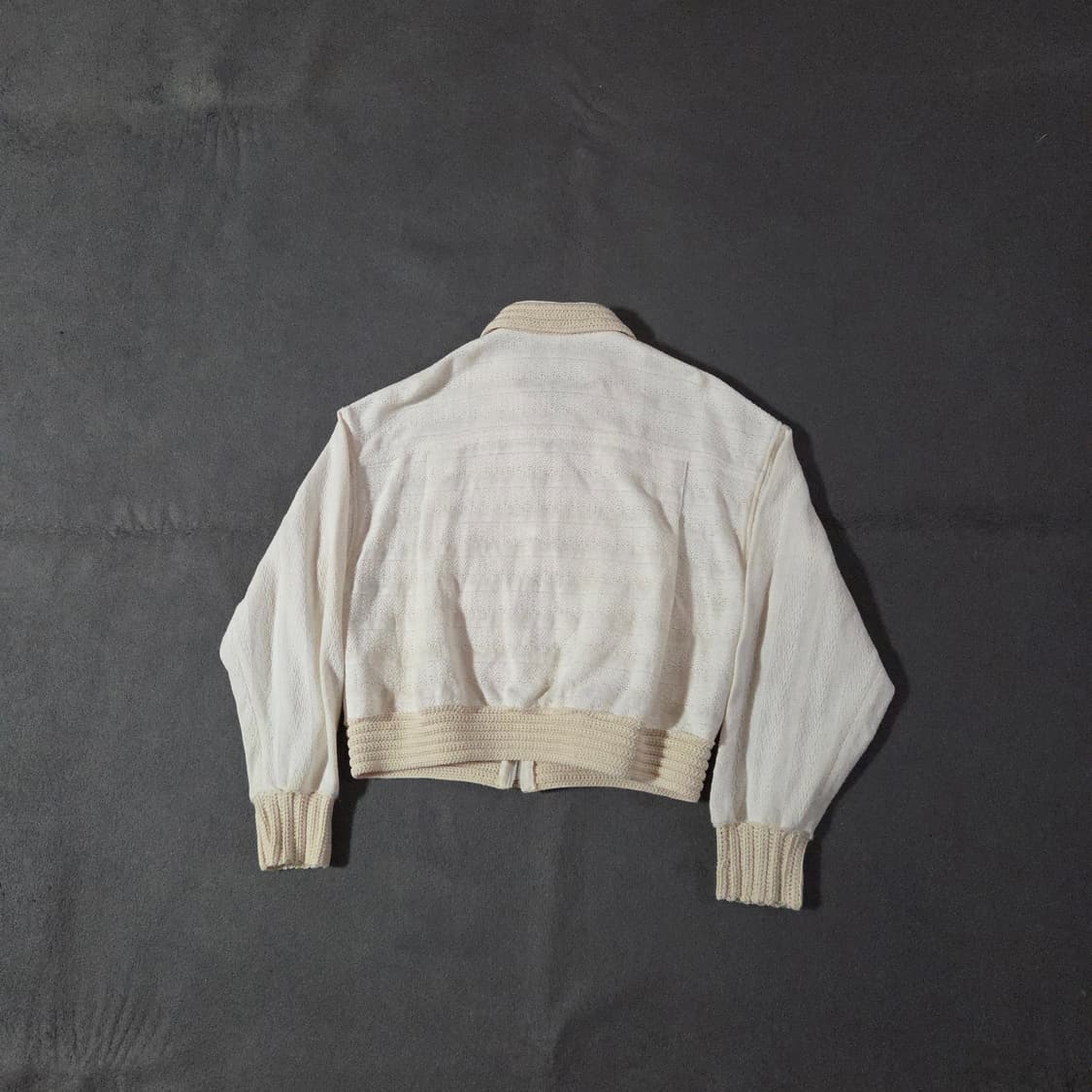 한섬 시스템 니트 집업 가디건 블루종 상품이미지6