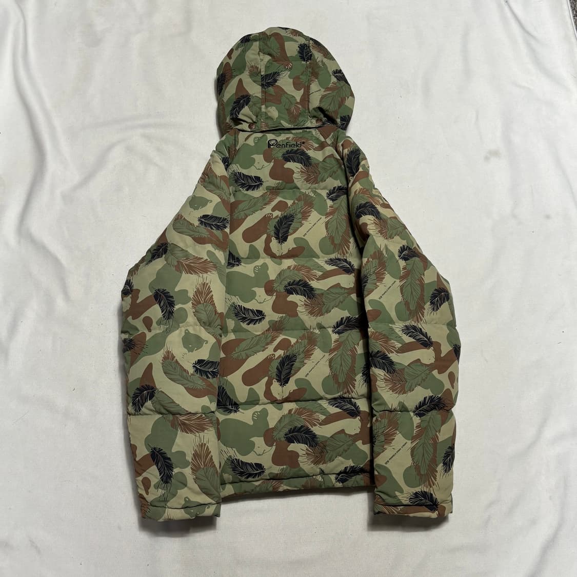M 펜필드 USA 카모플라쥬 패턴 구스 다운 패딩 상품이미지3