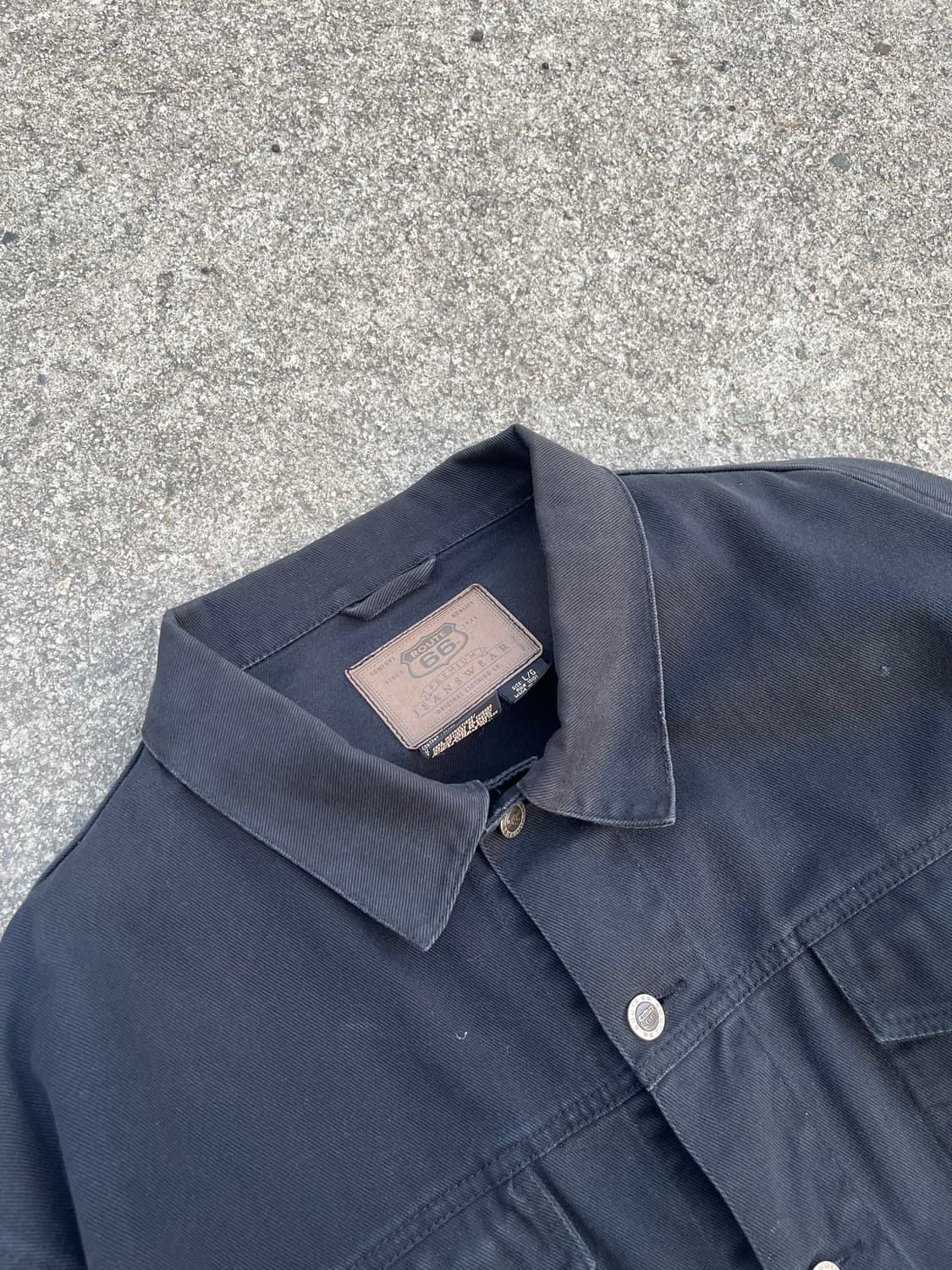 Route 66 흑청 데님 자켓 상품이미지2