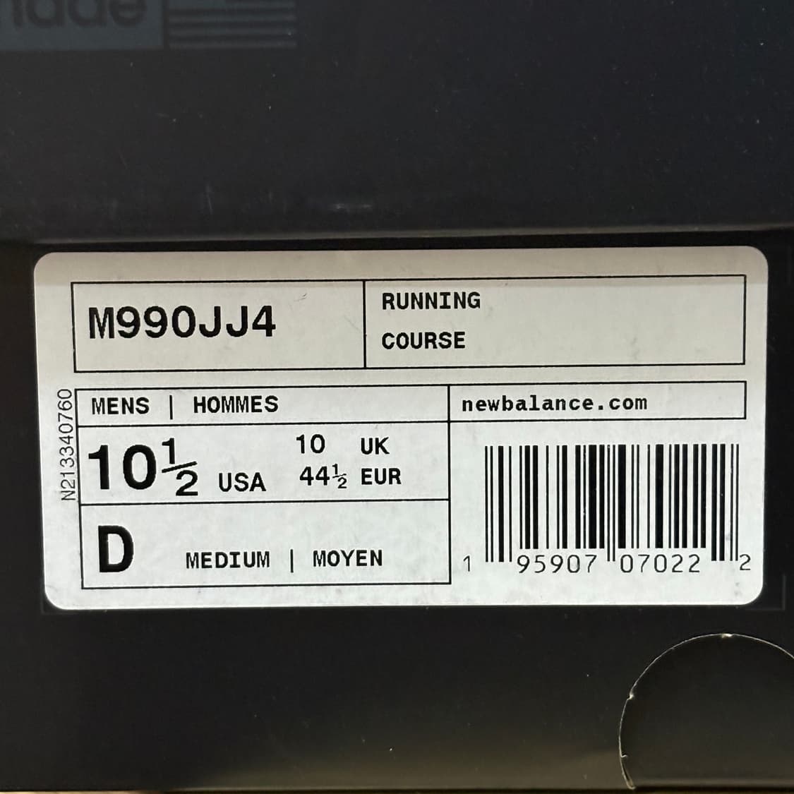 JJJJound X New Balance 990v4 상품이미지8