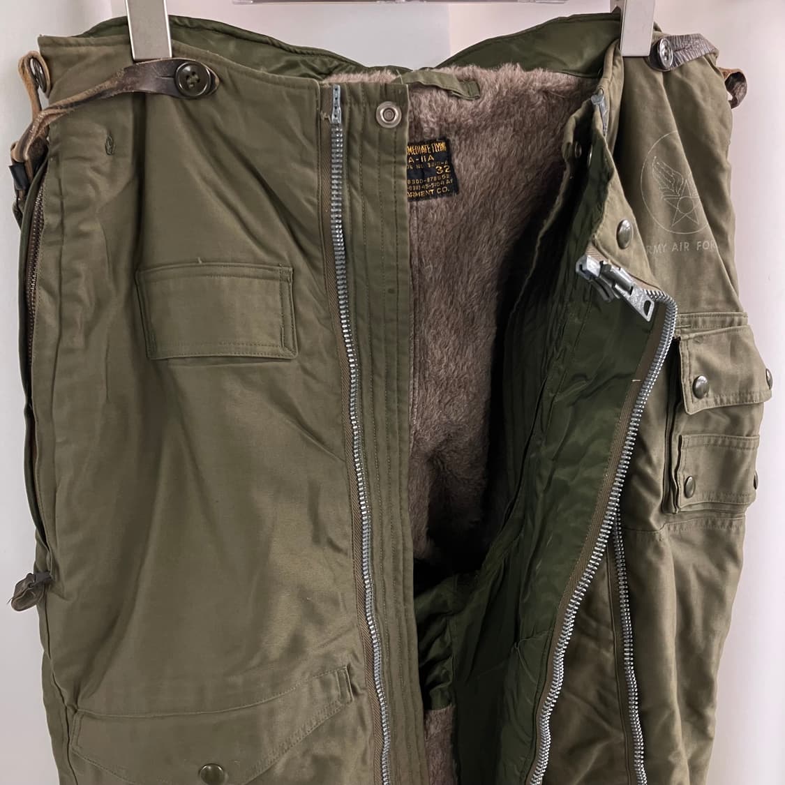 40's USSAF 미공군 A-11A 플라이트 팬츠 32 상품이미지4