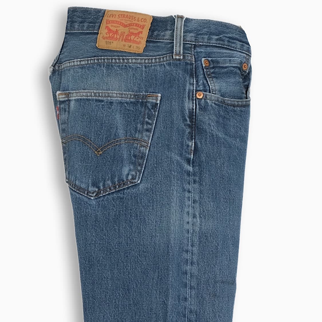 빈티지 리바이스 501 진청 32 사이즈 LV50132270 상품이미지5