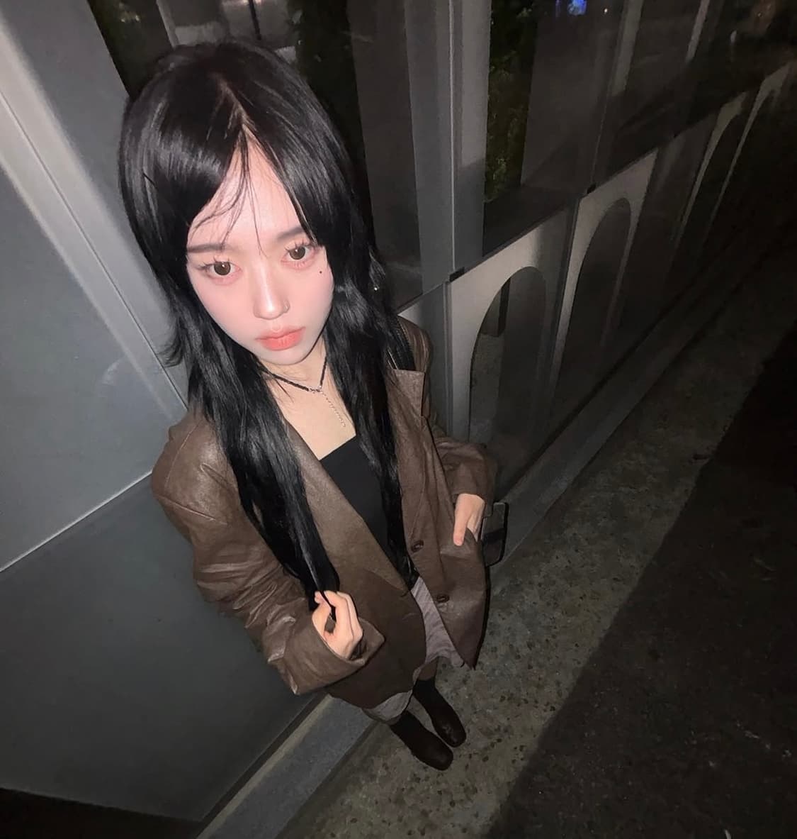 새제품 여성 가죽자켓 상품이미지2