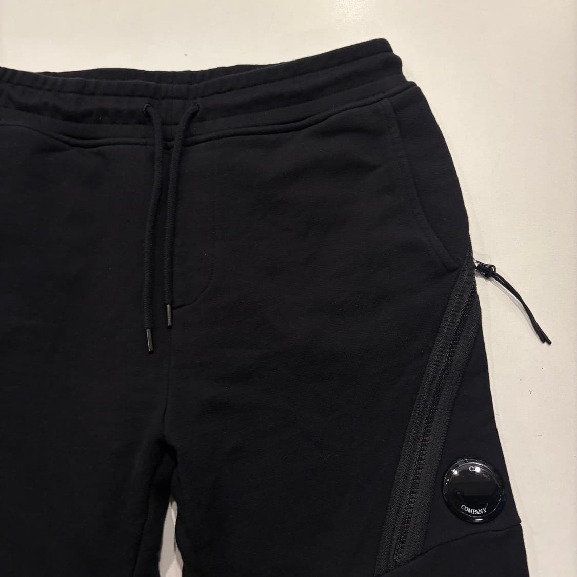 [XS] CP컴퍼니 디아고날 스웻 블랙 트레이닝 바지 팬츠 D144 상품이미지3