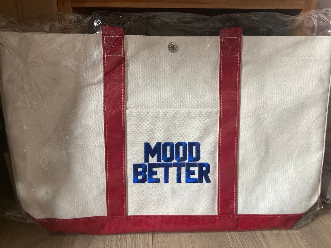 무드베러 클래식 아이보리 토트백 상품이미지7