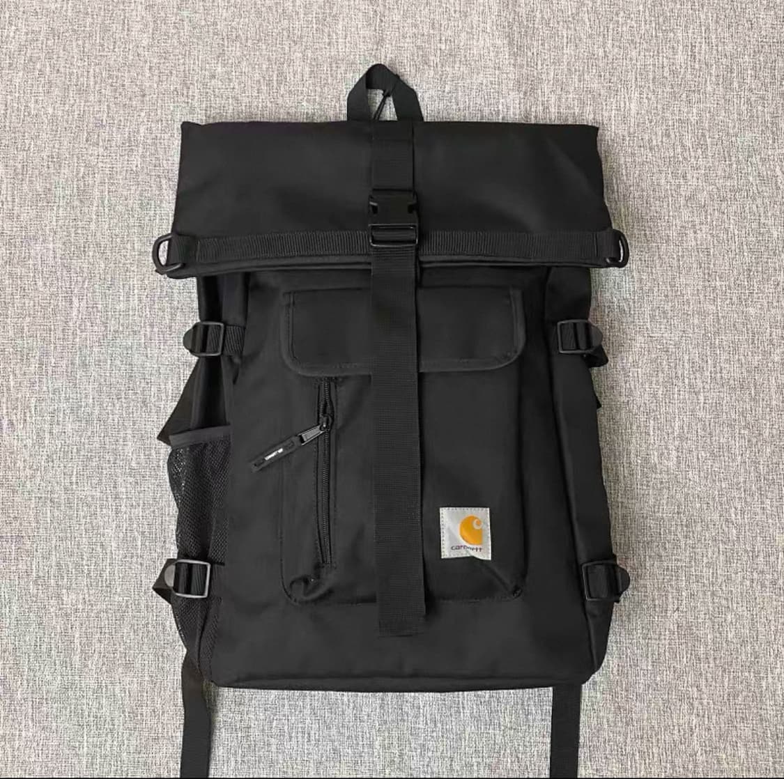 칼하트 WIP 필리스 백팩 블랙 상품이미지1