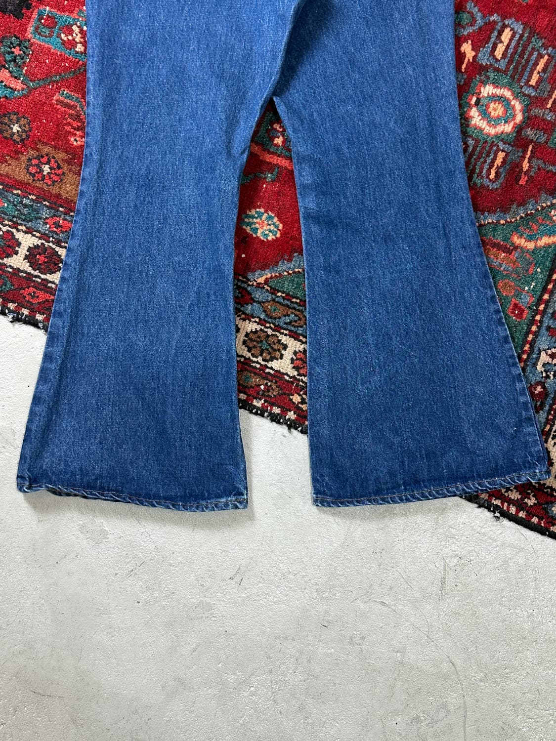 80's USA Made 빈티지 리바이스 684 벨바텀 부츠컷 체인스티치 상품이미지9