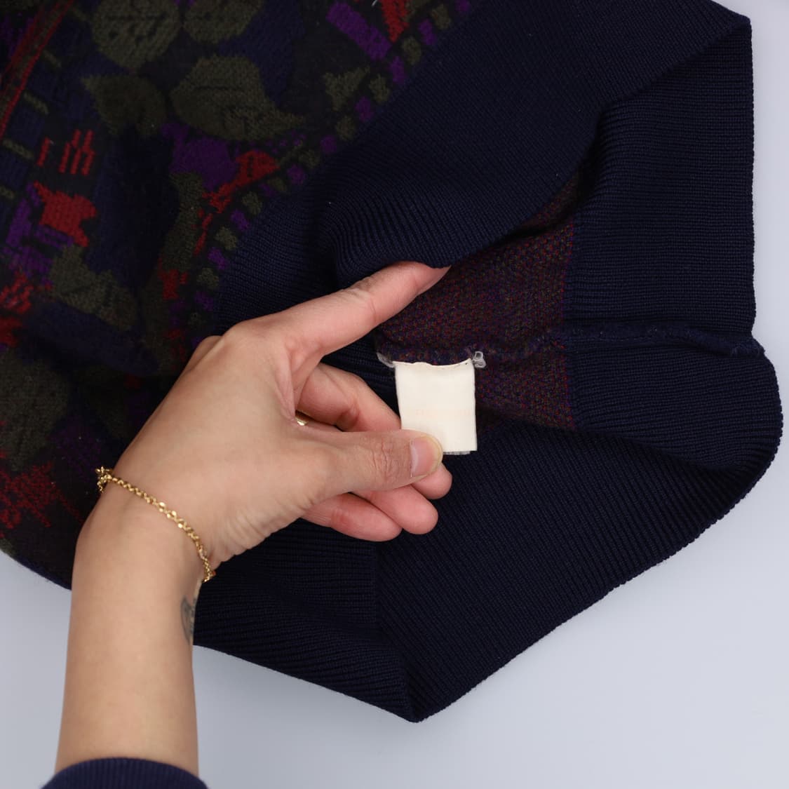 100 잭니클라우스 울 니트 0325H1 상품이미지4