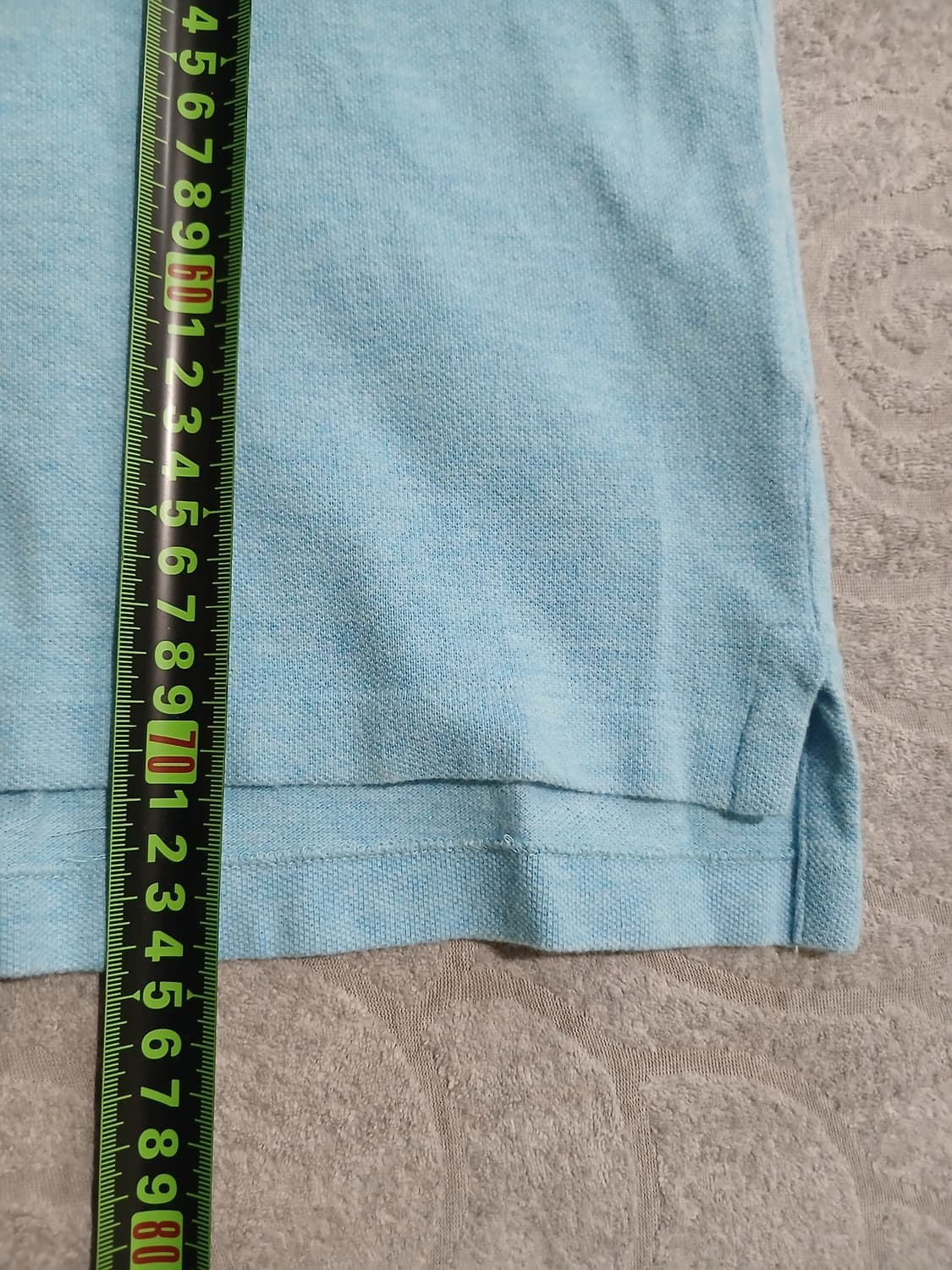 *폴로 스카이블루 반팔 카라티  상품이미지8