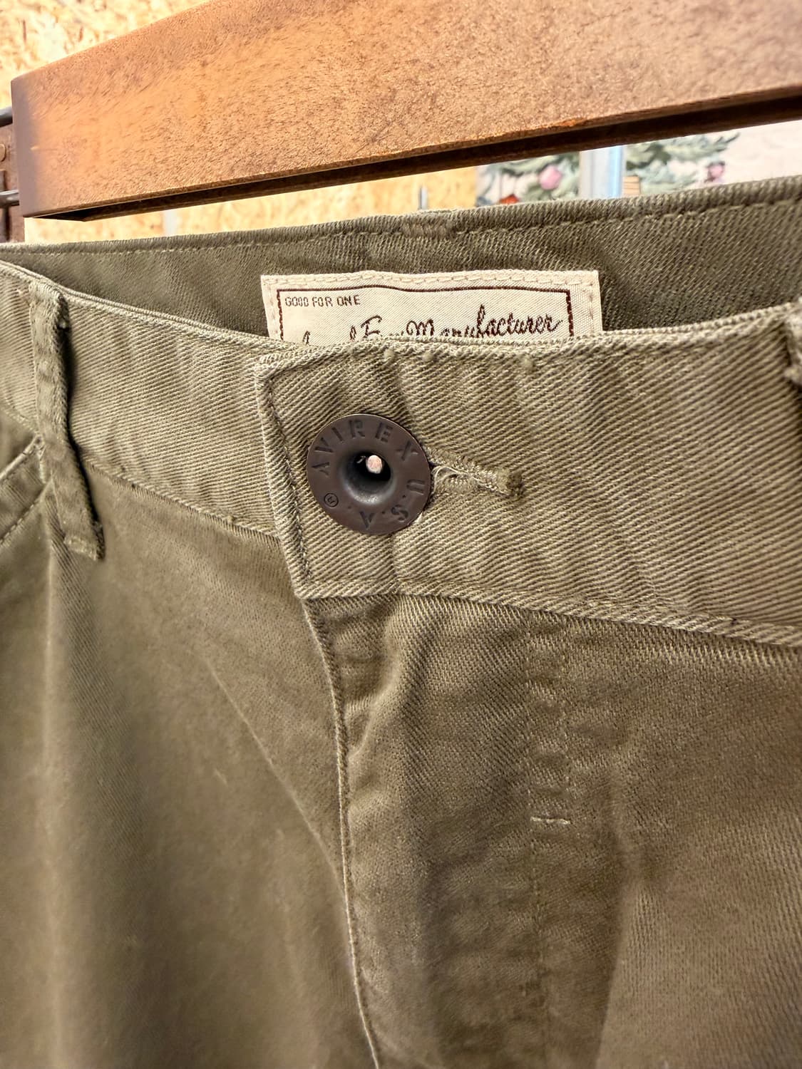 아비렉스 밀리터리 카고 팬츠 XL 상품이미지7