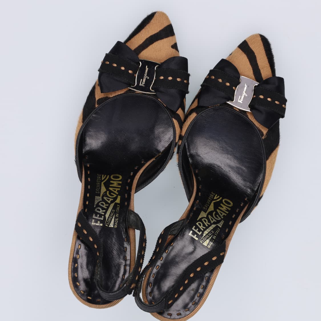 7 2/1 페레가모 여성 호피 뮬 0306H1 상품이미지3