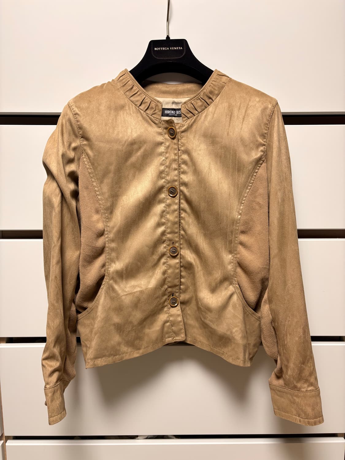 HIROKO BIS 스웨이드 자켓 Japan 상품이미지1