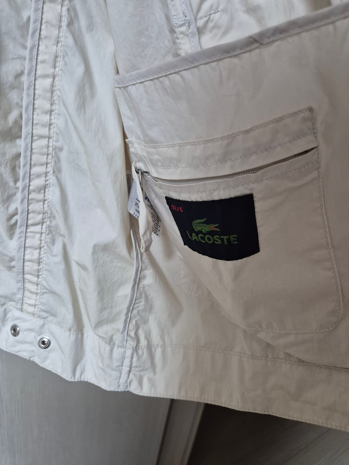 라코스테 경량점퍼 나일론 자켓 52 사이즈 상품이미지8