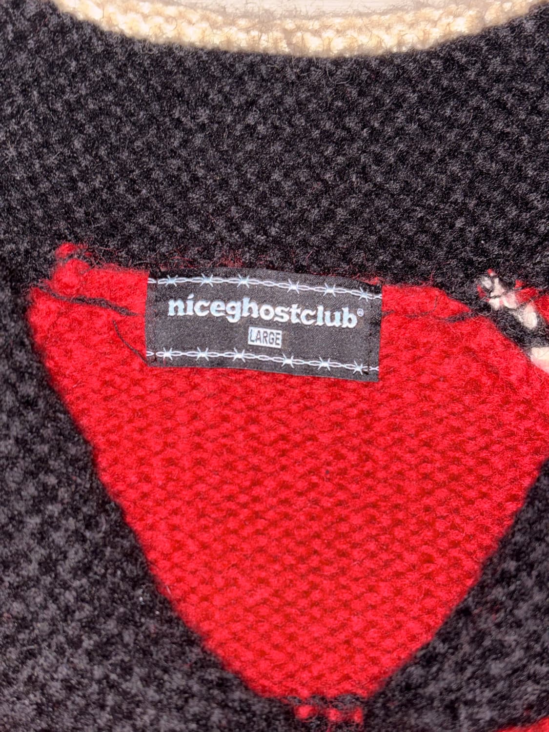 나이스고스트클럽 niceghostclub 스웨터 자켓 상품이미지2