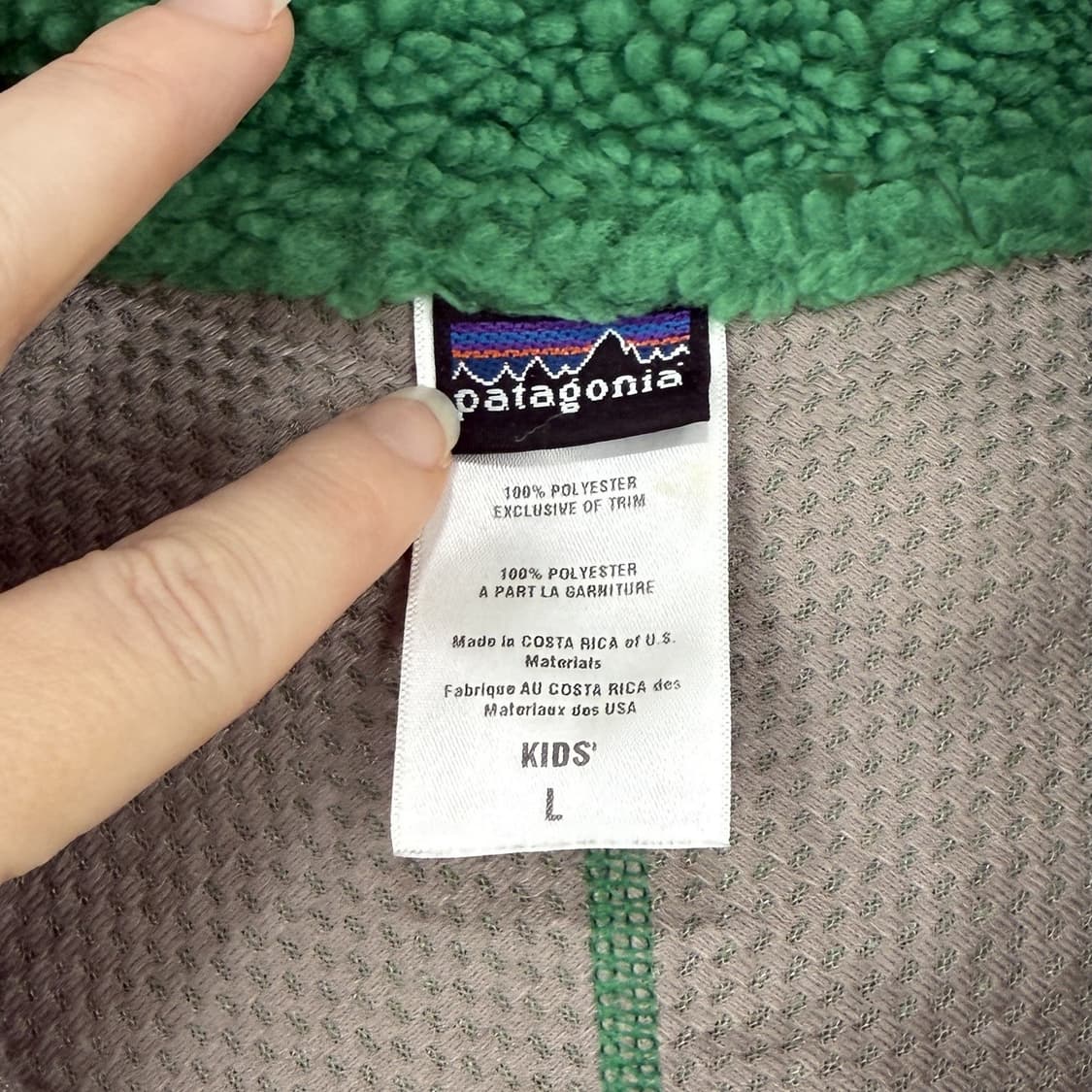 00s 파타고니아 레트로-X 그린/올리브 상품이미지5