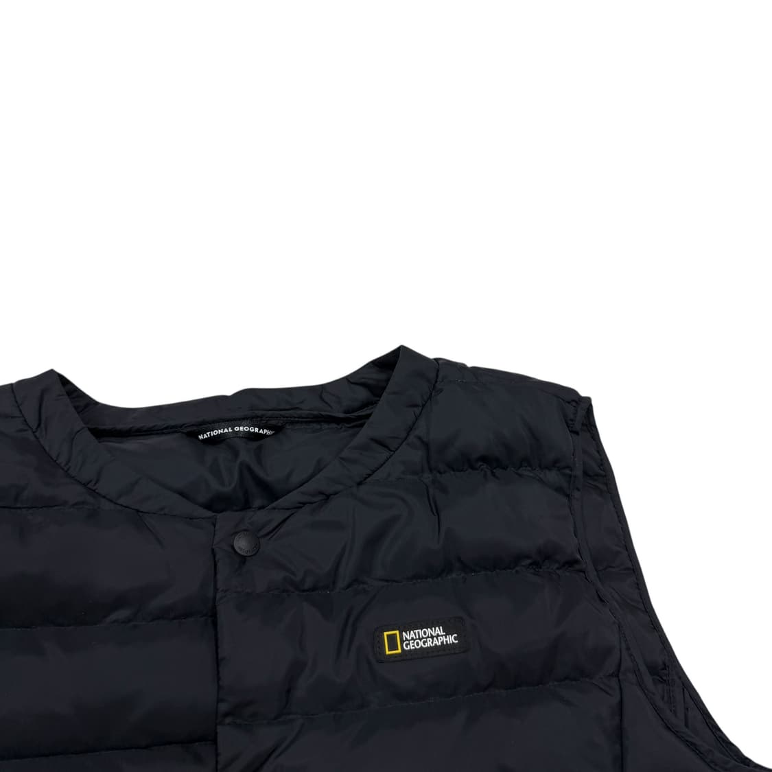 내셔널지오그래픽 스윙 덕다운 경량 패딩 조끼 블랙 L 상품이미지2
