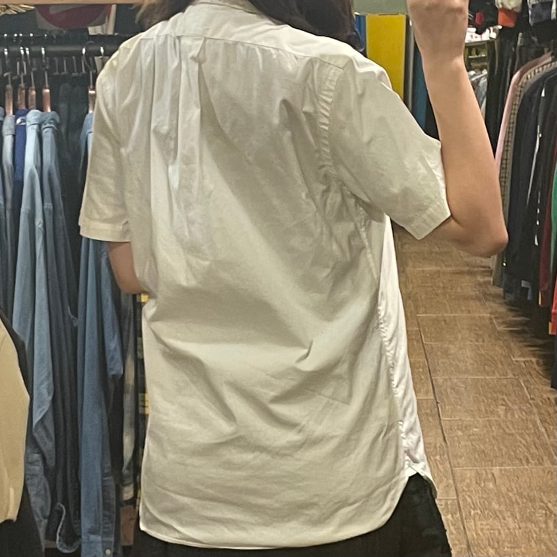 [HI] 폴로 반팔셔츠 화이트 상품이미지5
