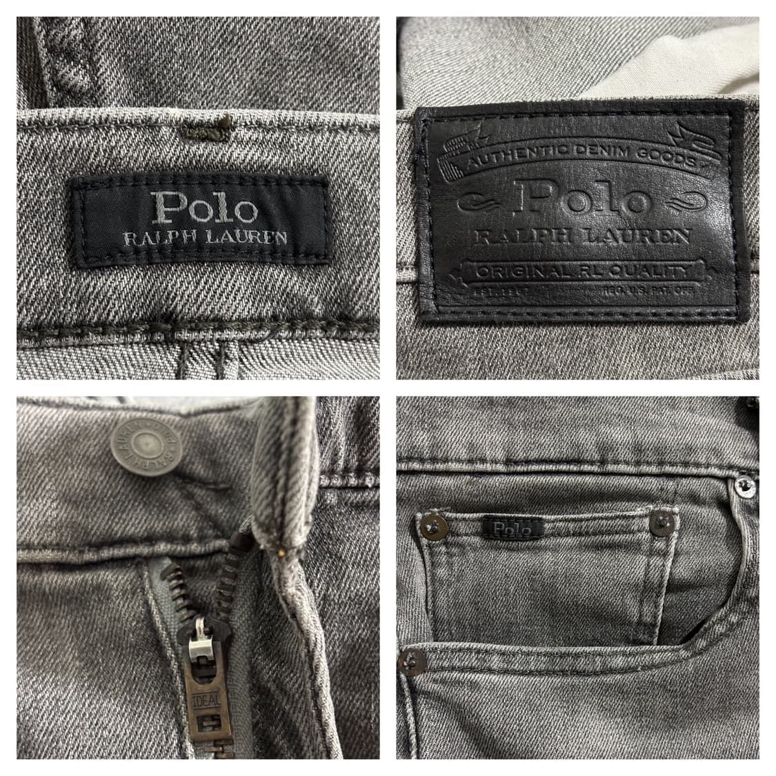 폴로 랄프로렌 설리반 데님팬츠34"/그레이 상품이미지8