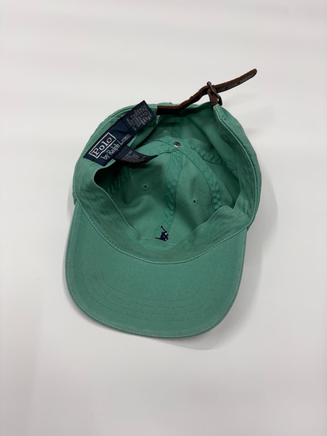 Polo 폴로 랄프로렌 세이지그린 한정판 볼캡 모자 상품이미지4