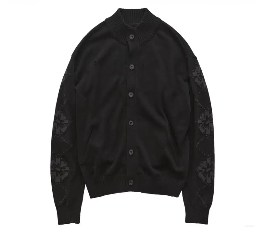 [2] 폴리테루 에스닉 가디건 블랙 25fw 상품이미지1