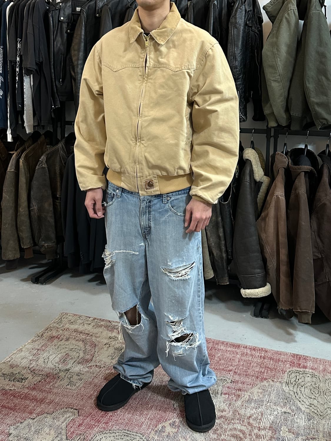 90’s OG 칼하트 J14 산타페 칼하트 WET 디트로이트 상품이미지2