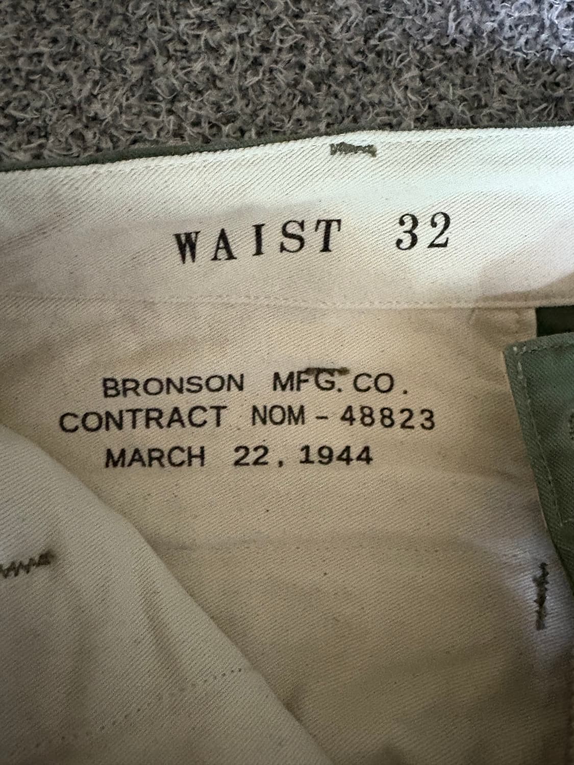 Bronson MFG.CO. 바지 32 상품이미지3