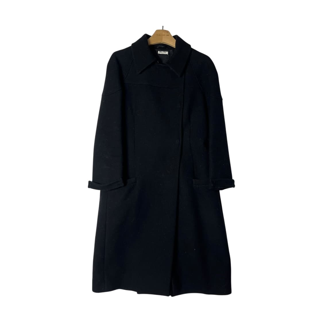 [Miu Miu] 00s 미우미우 더블브레스트 버진울 코트 상품이미지1