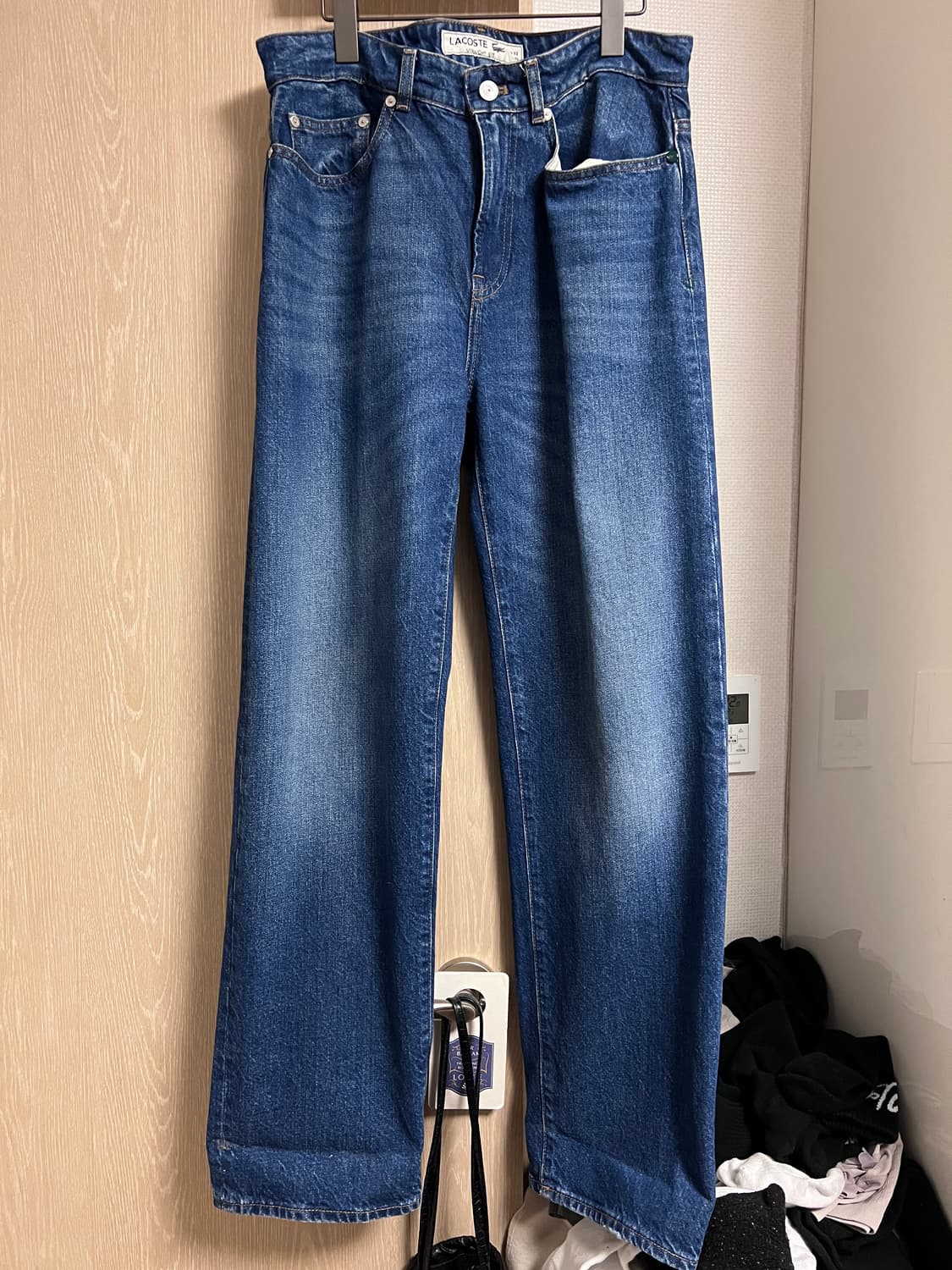 라코스테 스트레이트핏 데님 32사이즈 팝니다. 상품이미지3