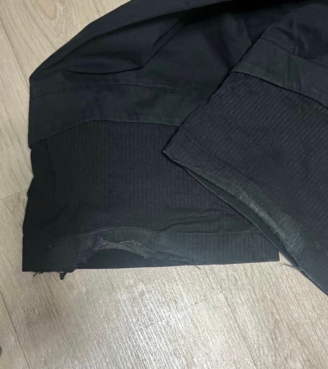 이그노타 코어 5 워시드 카고 팬츠 블랙 S 상품이미지4