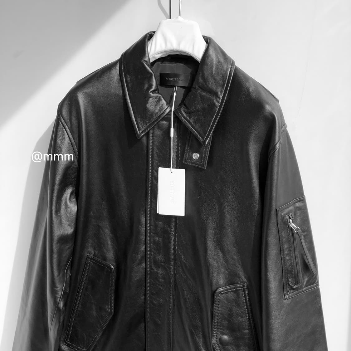 헬무트랭/변형 레더 자켓 상품이미지8