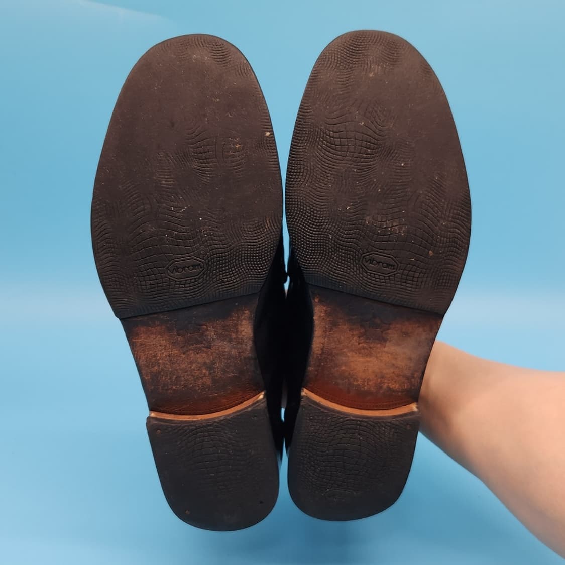 ooo 닥스 악어가죽 남성로퍼 실사이즈 255 상품이미지3