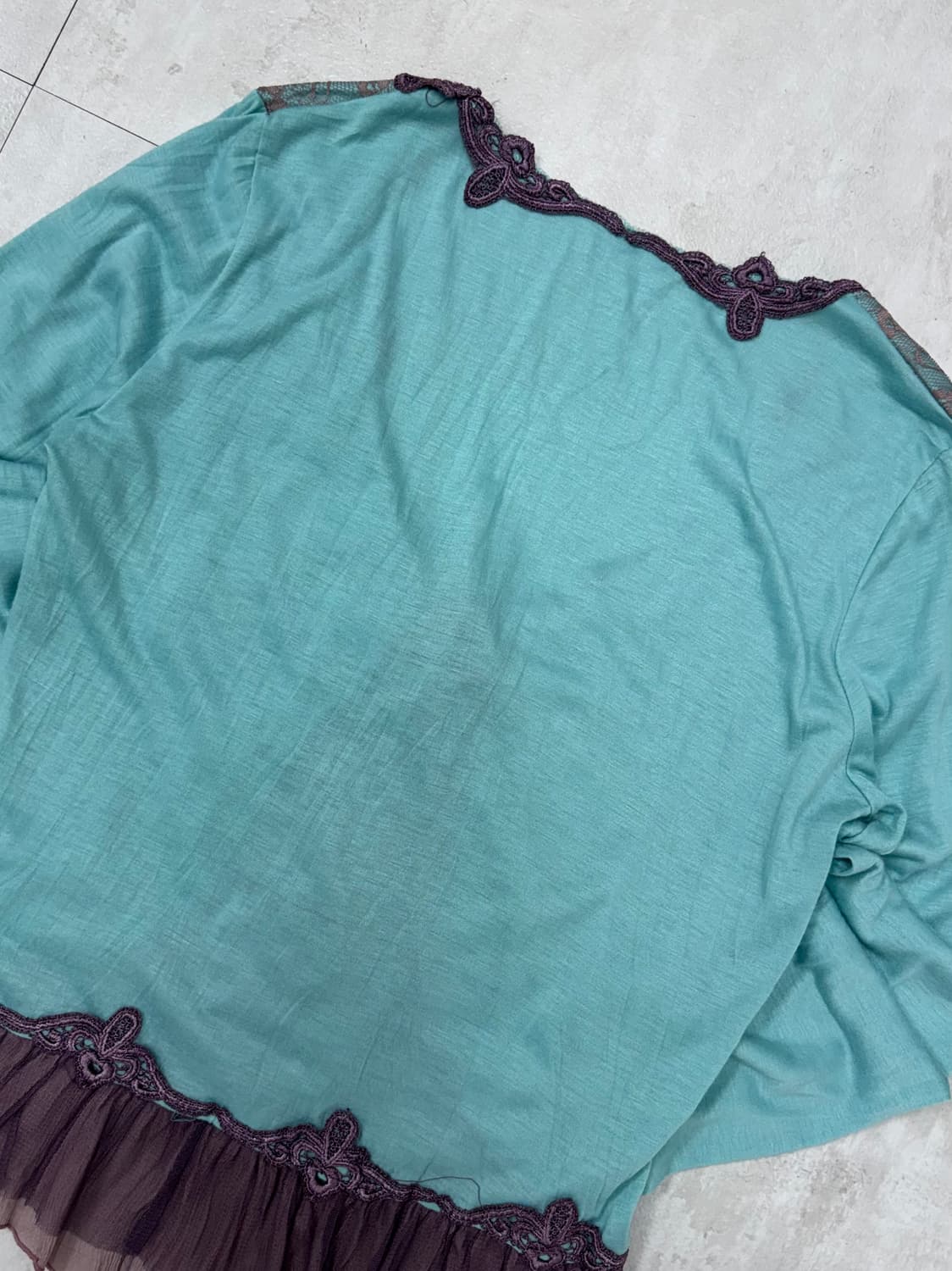 •모리 페어리 레이스 프릴 가디건 상품이미지5