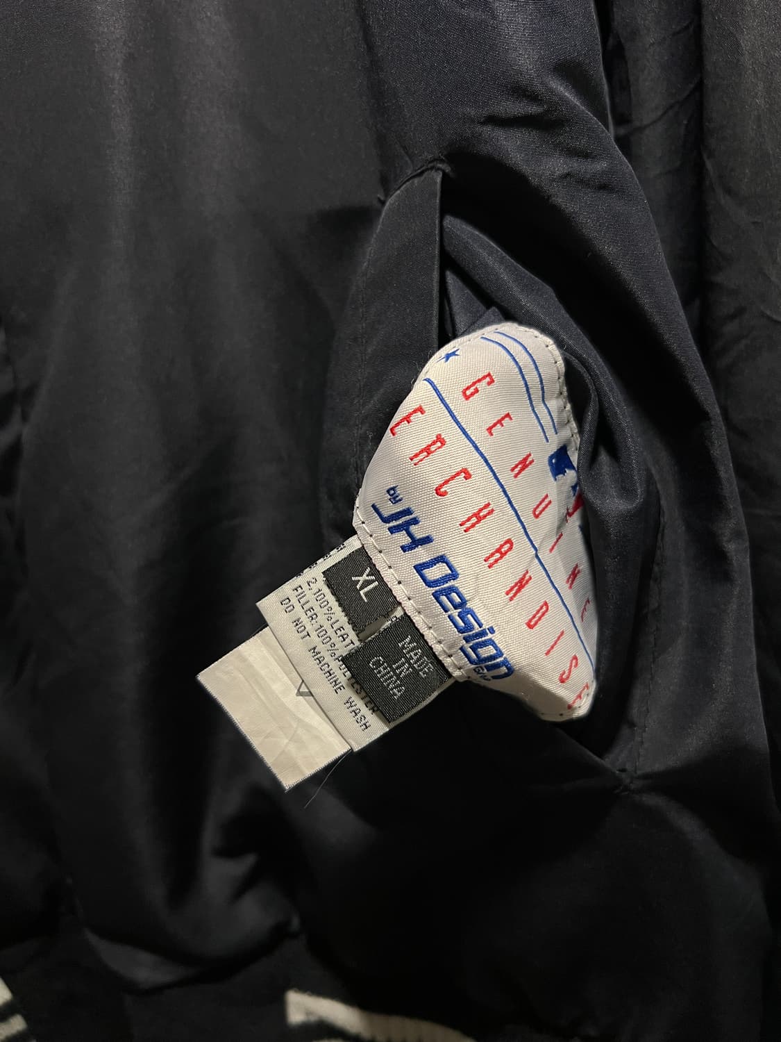 [XL]JH 디자인 MLB USA 뉴욕 양키스 리버시블 바시티 자켓 상품이미지5