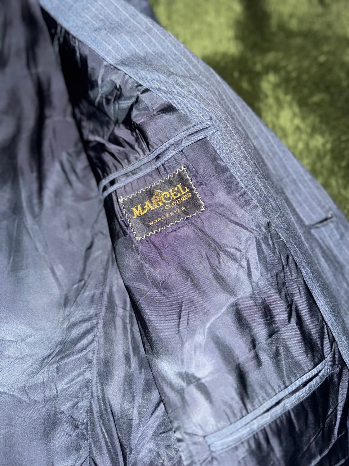 챕스 랄프로렌 테일러 메이드 MADE IN USA 스트라이프 블레이저 상품이미지6