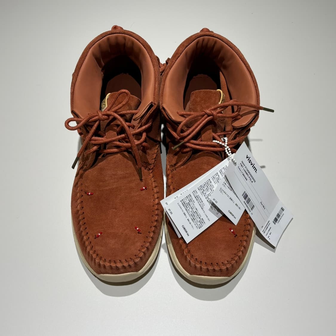 9.5) visvim 비즈빔 24FW FBT 라모 포크 라이트 브라운 상품이미지2