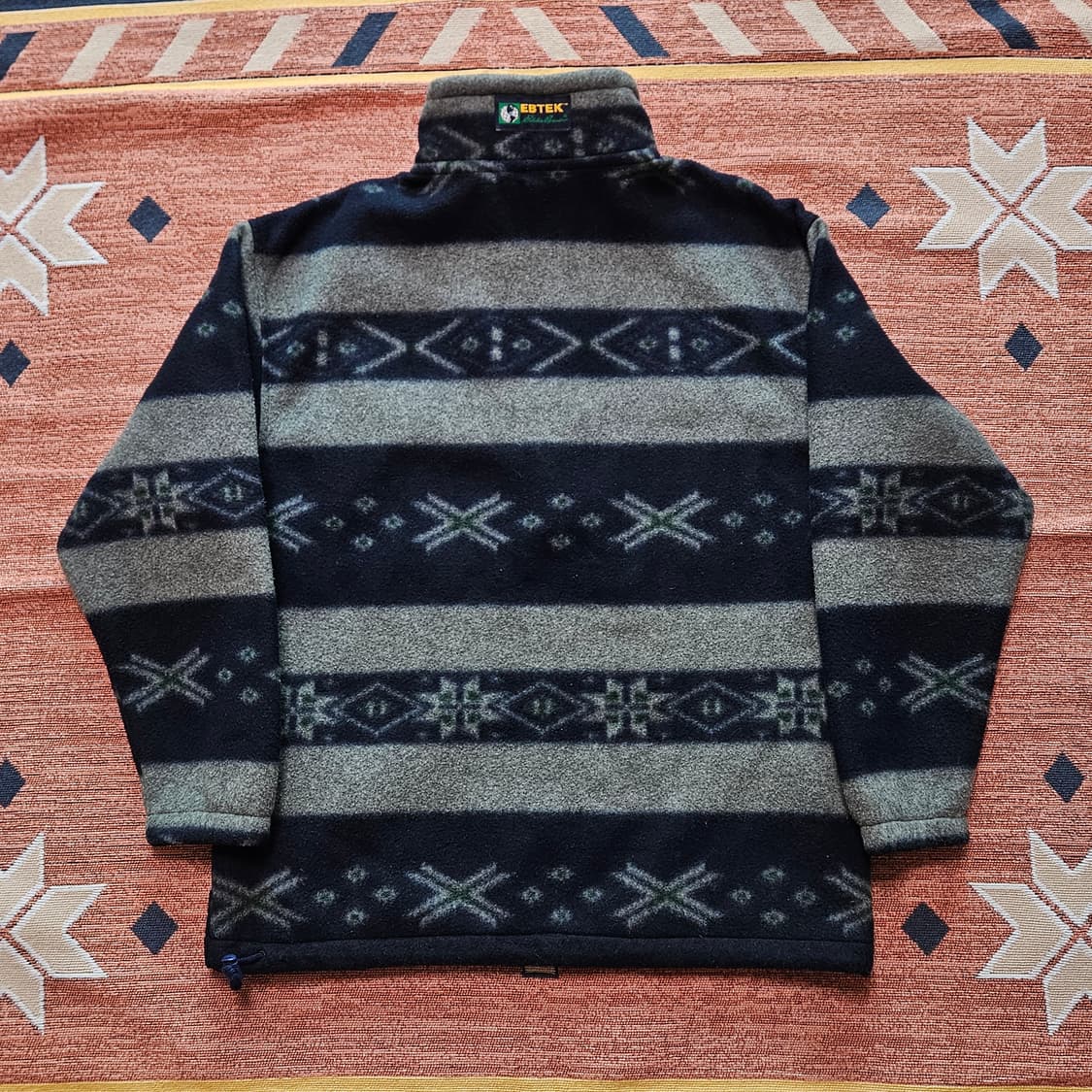 90s 에디바우어 아즈텍 플리스 풀오버 상품이미지6