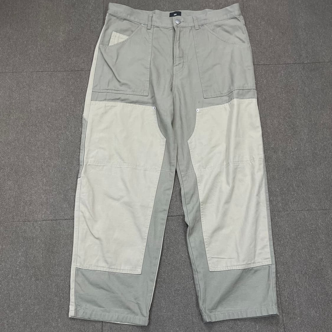 h&m 에이치앤엠 더블니 워크팬츠 36 상품이미지1