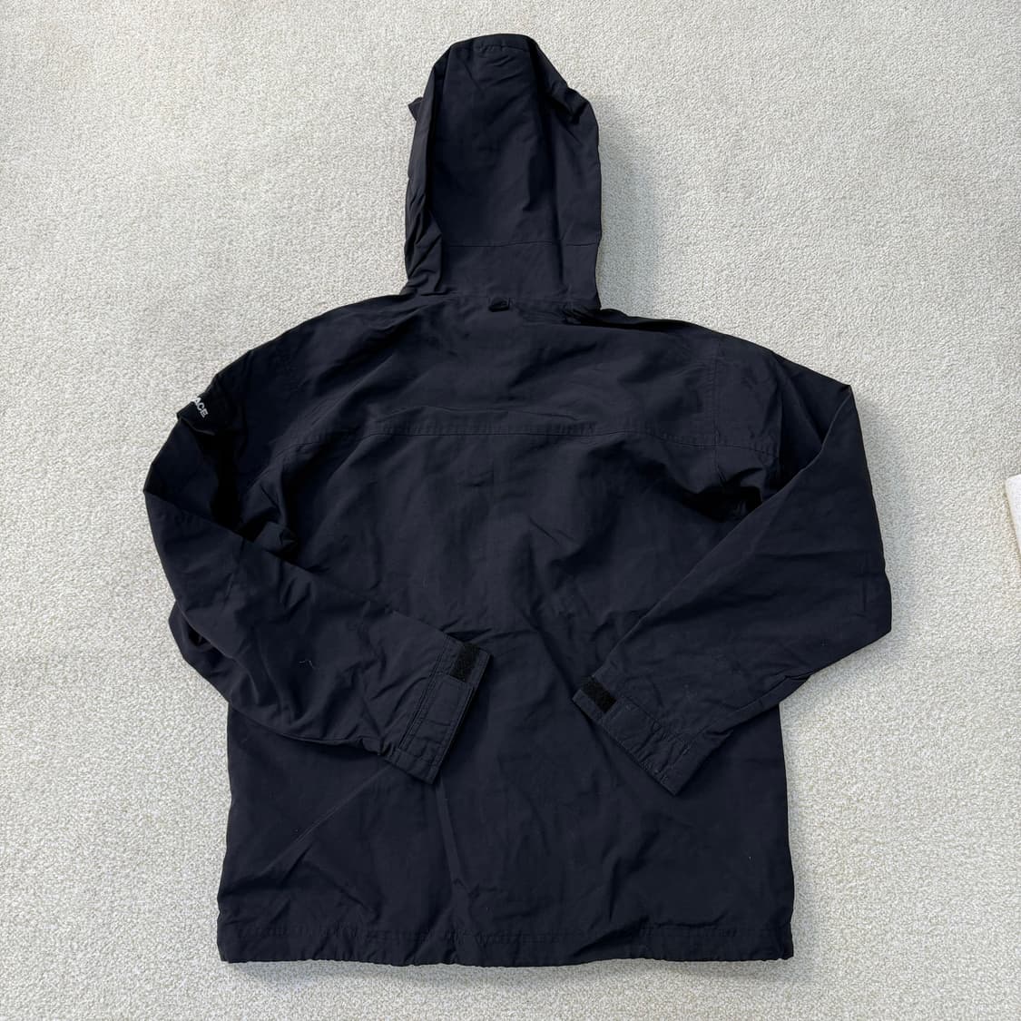 [M] 노스페이스 등산복 블랙 바람막이 1229T1 상품이미지2